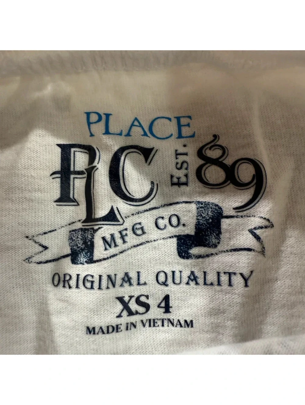 Children’s Place “Camp Ocean Bay” Graphic T-Shirt Size 4T 100% Cotton